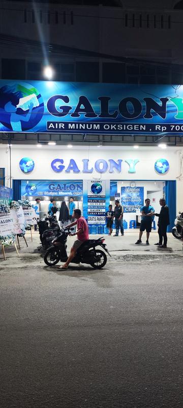 Depo Air Minum Galony (PT Galony Jaya Makmur) Franchise Opportunity