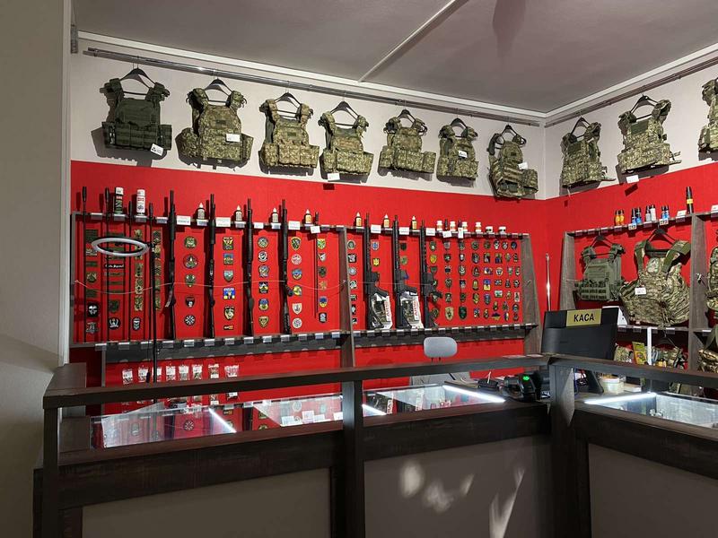 Military Store for Sale in Kiev, Ukraine