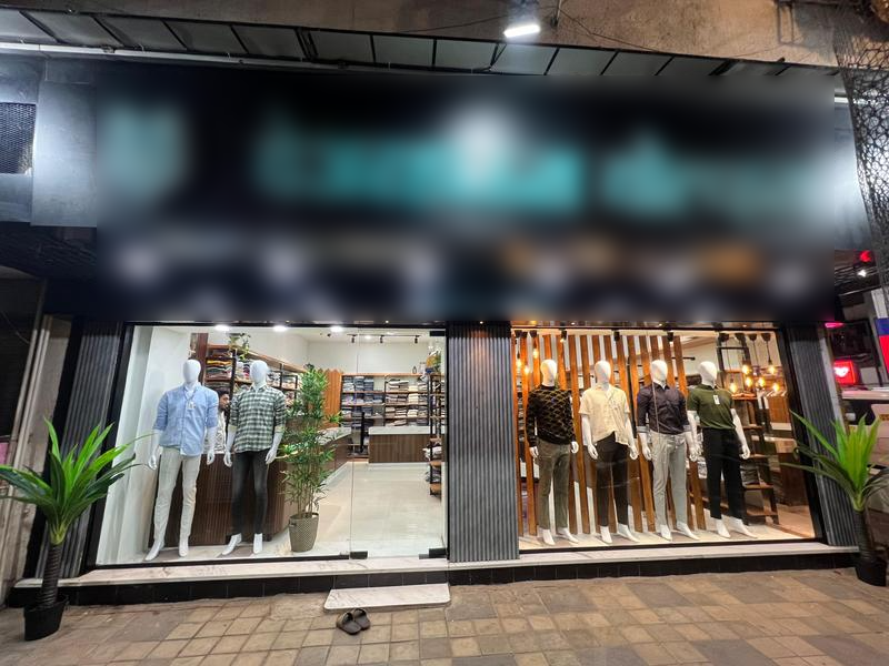 Men's Apparel Store for Sale in Mumbai, India