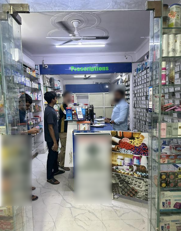 Newly Established Pharmacy for Sale in Noida, India