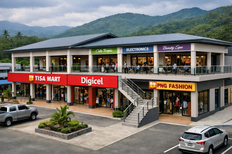 Newly Established Shopping Mall Equity Stake For Sale in Ialibu, Papua New Guinea
