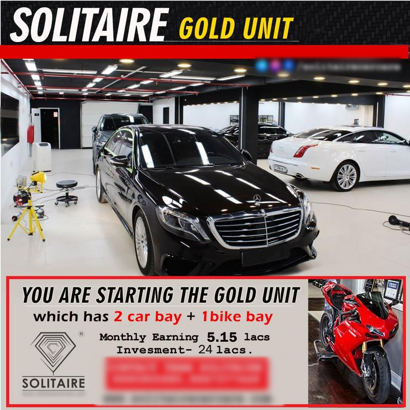 Solitaire Car & Bike Detailing Studios Sales Partner Opportunity