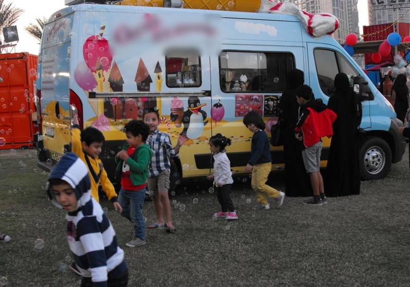 mobile ice cream van for sale