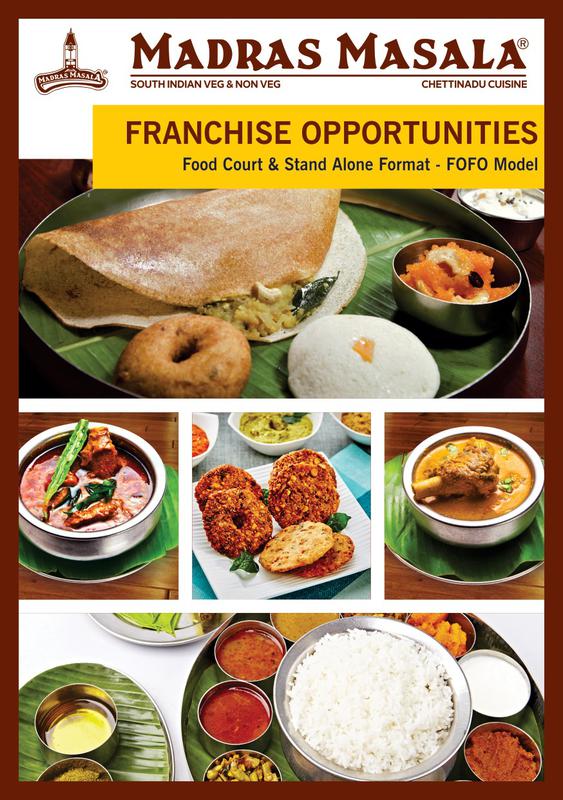Madras Masala & Tawa Kitchen Franchise Opportunity