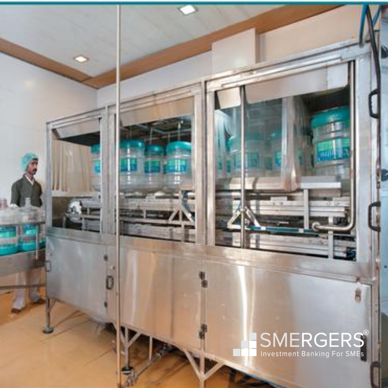 Profitable Bottled Water Company for Sale in Mumbai, India seeking INR