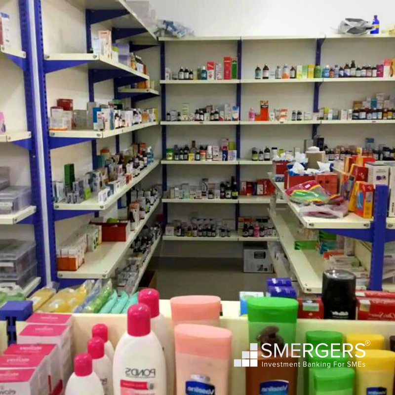 Pharmacy for Sale in Vadodara, India seeking INR 18 lakh