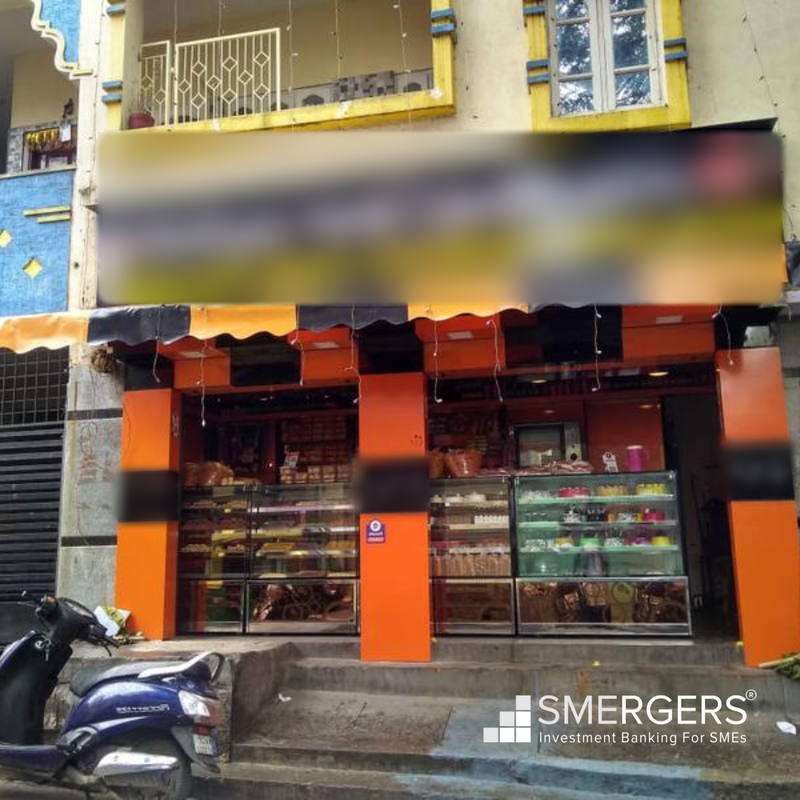 Bakery for Sale in Bangalore, India seeking INR 15.5 lakh