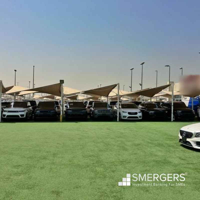Used Car Dealers Company Investment Opportunity in Sharjah, United Arab