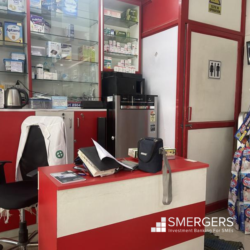 Pharmacy for Sale in Bangalore, India seeking INR 25 lakh