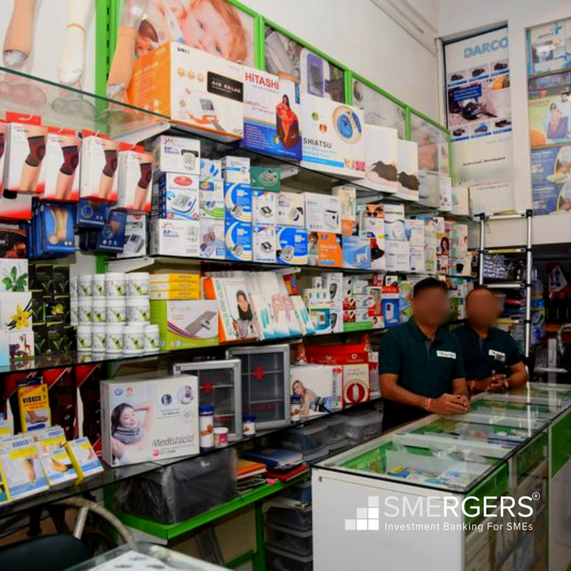 Home Healthcare Medical Supplies Company for Sale in Nagpur, India seeking INR 1.9 crore