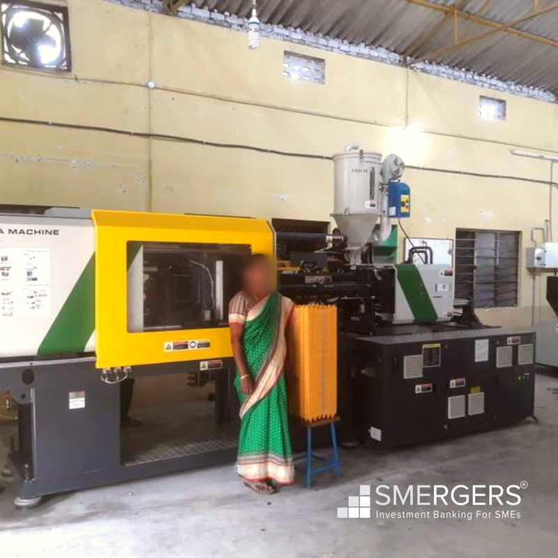 Injection Moulding Business for Sale in Pondicherry, India seeking INR