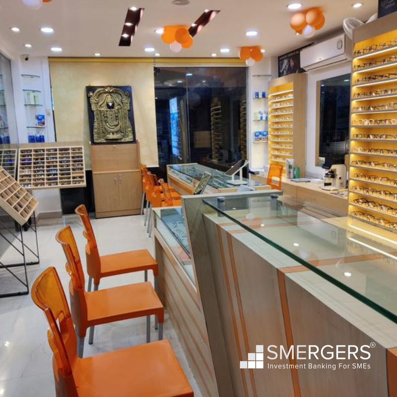 Optical Store for Sale in Chennai, India seeking INR 30 lakh