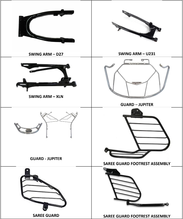 Automotive Body Parts Business for Sale in Hosur, India seeking INR 70 crore