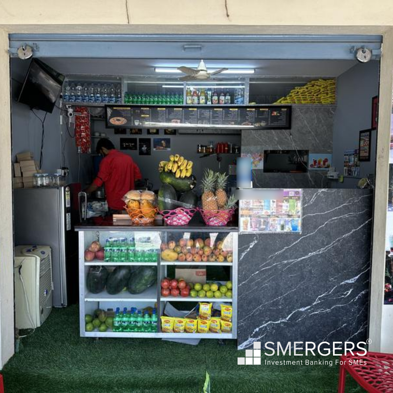 Small Juice & Snack Shop for Sale in Bengaluru, India