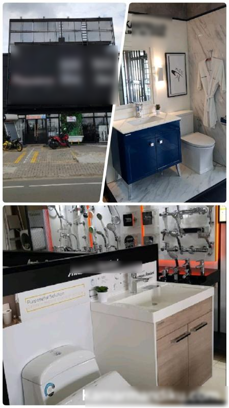 Bathroom Fitting Shop for Sale in East Jakarta, Indonesia