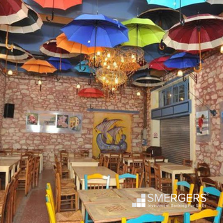 Historic restaurant in an Arcade with 180 seating capacity from 1897 is for sale.