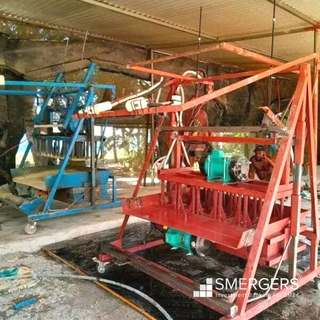 Company has designed and developed electric mobile brick making machines that produce 5X bricks/drop.