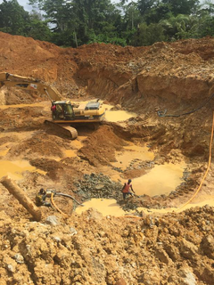 Business with a rich alluvial gold deposit land in Ghana seeks funds to start mining.