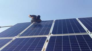 Company provides solar-based systems on rental basis that complement diesel generators for oil producing wells.