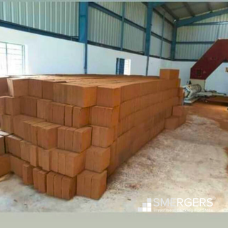 Coconut coir manufacturing business with 300 tonnes/month capacity and 50+ clients for sale in Pollachi.