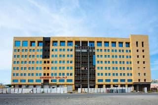 Acquire non-operational Oman-based government-approved hospital building with 110-bed capacity and 20 minutes from Muscat Airport.