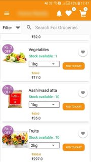 Grocery delivery business in Vizianagaram delivering 40 orders daily, seeking funds for marketing and improving warehouse efficiency.