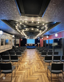 Established restaurant and bar with event venue, serving food, beverages, and large-scale social gatherings.