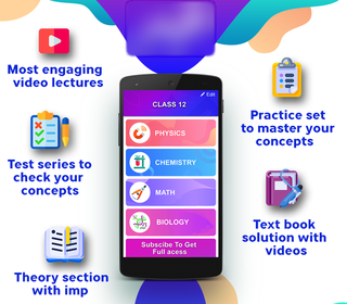 AI-based eLearning platform for class 11 and 12 students preparing for competitive and board exams.