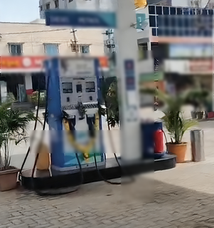 For sale: Sarjapur Town fuel station with 55K-liter underground tanks, selling 6K liters daily.