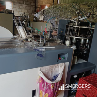 Invest in our paper-packaging business that produces 35,000 cups and 1,000 packs of plates monthly.