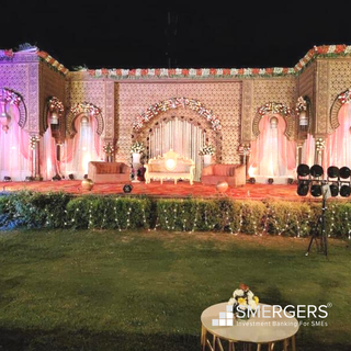 Banquet hall with 80-100 functions/year, 350 seating capacity & 2,500 lawn capacity: for full sale.