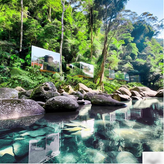 Luxury rainforest resort development project in Fiji, nestled inside 30 acres of river/waterfall paradise.