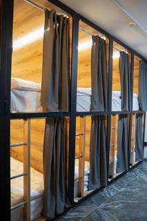 Profitable capsule hostel in central Astana offering short-term stays, available for outright business sale.