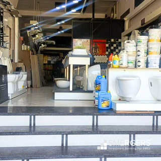 For Sale: Hardware and tile store receiving 5-6 customers daily.