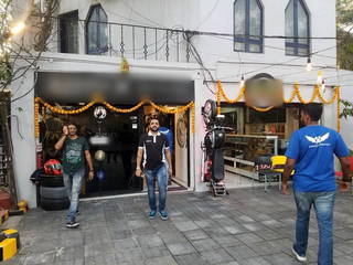 Business operates a bike store, workshop, and biker's cafe in Banjara Hills, seeks funds for expansion.