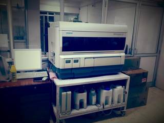 A one stop low cost laboratory providing all facilities required for multiple medical tests.
