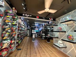 Helmet and riding gear retailers with 2 outlets, authorized dealer for leading international& national brands.