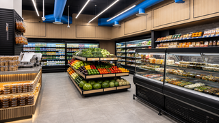 Grocery retail chain operating 6 stores and warehouse, seeking funding to strengthen operations and expand.