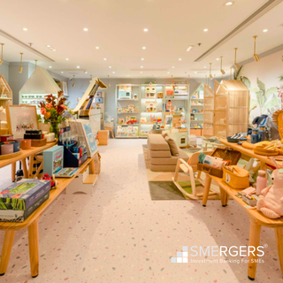 Family concept store with 4 outlets offering toys and nursery items in Hong Kong.