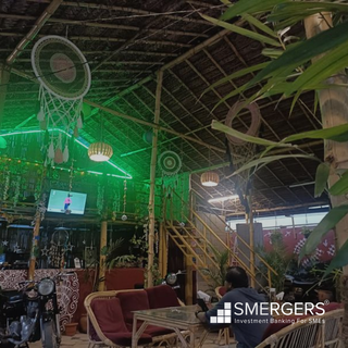 For-sale: Restaurant in Koramangala, offering themed cuisine and seating 60 people, 300+ customers per month.
