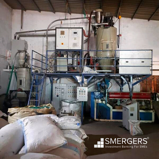 Business that has a production capacity of 60 tons/month of packing straps is for sale.
