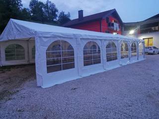 Seeking Loan: Established distributor with a €34,000 contract in-hand, providing high-quality tents, and storage halls.