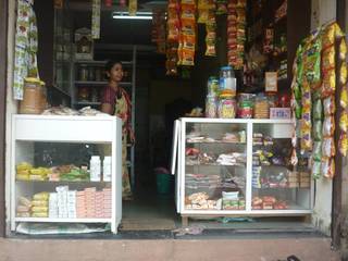 Retail business on Mira Road, Mumbai selling blended masalas, raw spices and other food products.