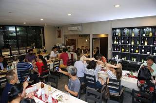 Fine dining restaurant with terrace facility serving Indian, Italian and Thai food.