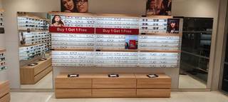 Eyewear retail store with transferable franchise, selling glasses and lenses, GST compliant, royalty-free model.