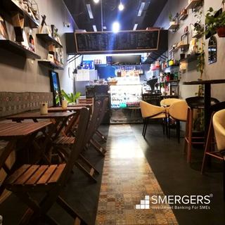 For sale: Coffee shop in a residential area receiving 40-50 daily orders.