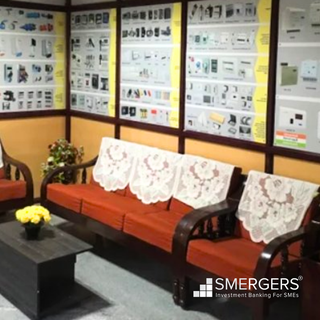 Electrical product distributor of popular brands with 10,000 sq ft space in Bangalore.