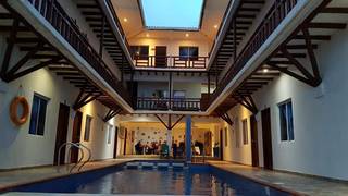 Hotel & touristic cabanas located on the Caribbean coast of Colombia between Barranquilla and Cartagena.