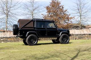 Company builds and exports brand-new designer classic Land Rover Defenders.