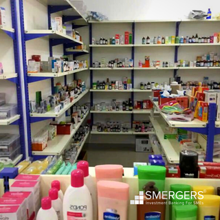 For Sale: Physical assets and stock of a pharmacy and grocery store in Vadodara.